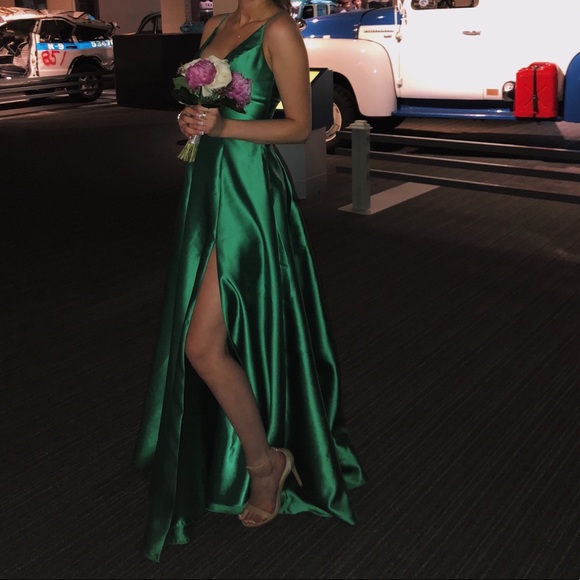 Jovani Dresses Jovani Emerald Green Prom Dress Poshmark